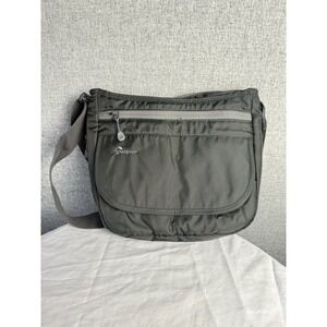 Lowepro Streamline 150 Gray Slim Expandable Padded Camera Accessory Shoulder Bag